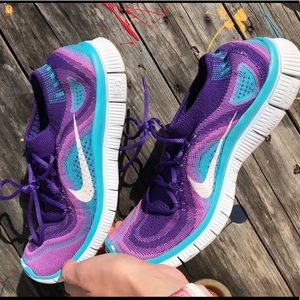 Nike Free Flyknit shoes